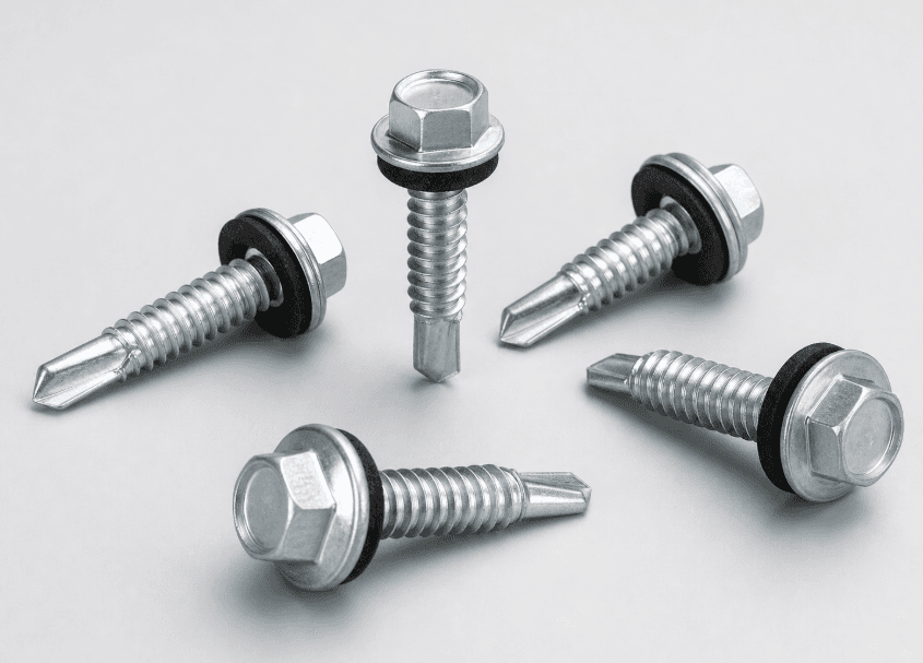 Farmer Screws for Metal Roofing: Farmer Screws Specifically Engineered for Metal Roofing Applications