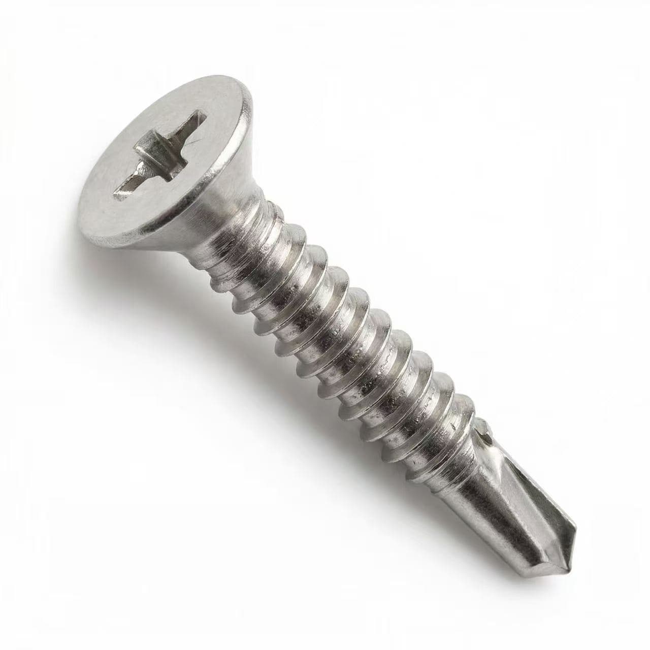 Stainless Steel 410 Csk Head Flat Head Self Drilling Screw Product