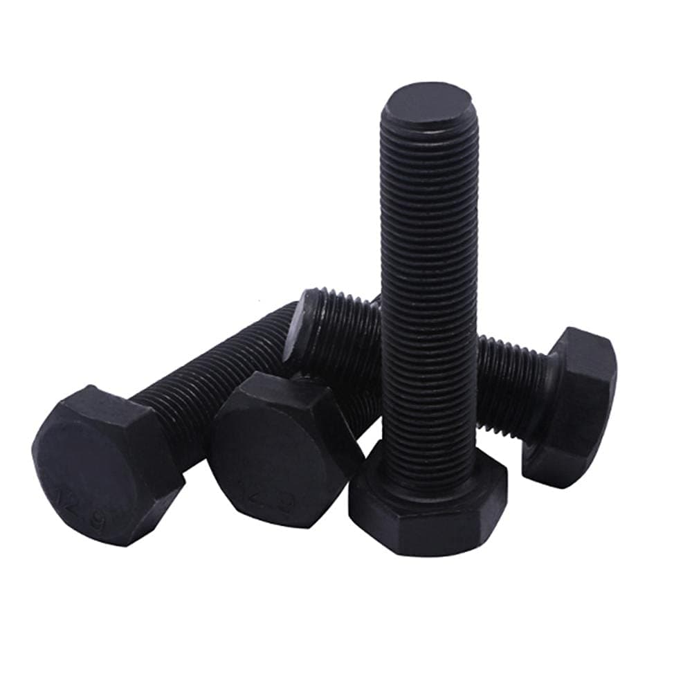 Black Oxide Hexagon Head Bolt High Strength Full Thread Grade 12 9 Product Black Oxide Hexagon Head Bolt High Strength Full Thread Grade 12 9 Product