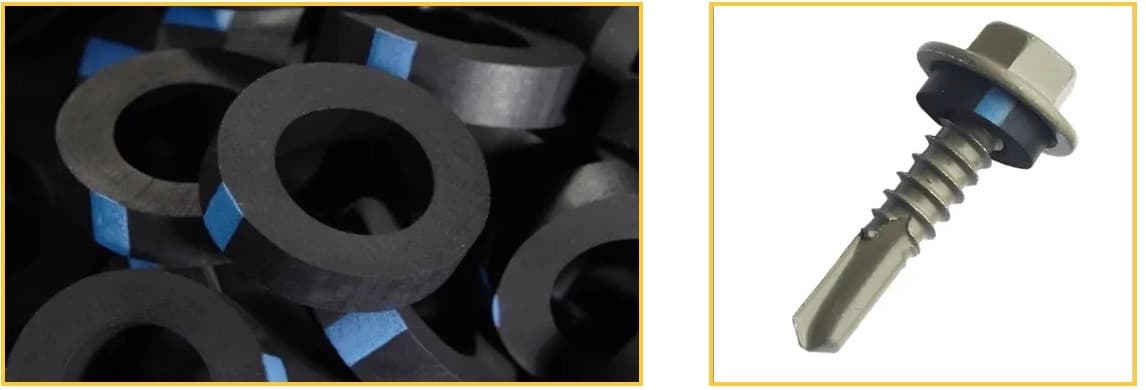EPDM Sealing Washer for Self-Drilling Screws EPDM Sealing Washer for Self-Drilling Screws