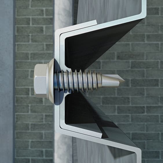 Side lap screws for Metal for Roofing Side lap screws specifically designed for metal roofing applications Side lap screws for Metal for Roofing Side lap screws specifically designed for metal roofing applications