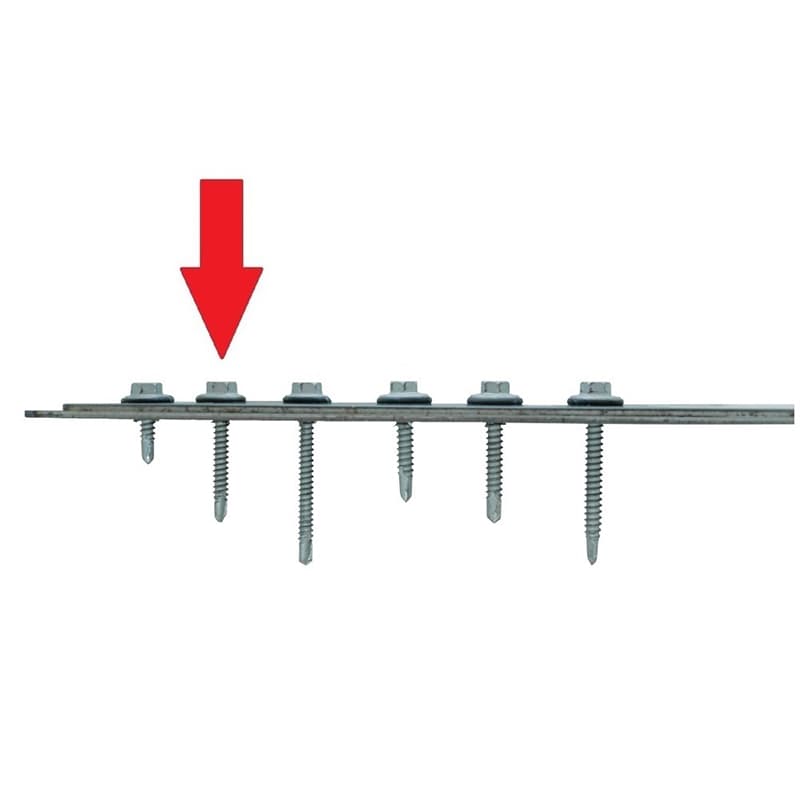 Side lap screws for Metal for Roofing Side lap screws specifically designed for metal roofing applications Side lap screws for Metal for Roofing Side lap screws specifically designed for metal roofing applications
