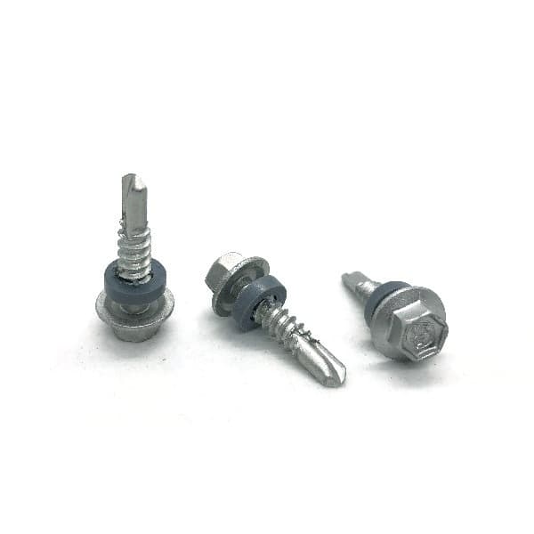 Dacromet Screw With Rubber Washers Product Dacromet Screw With Rubber Washers Product